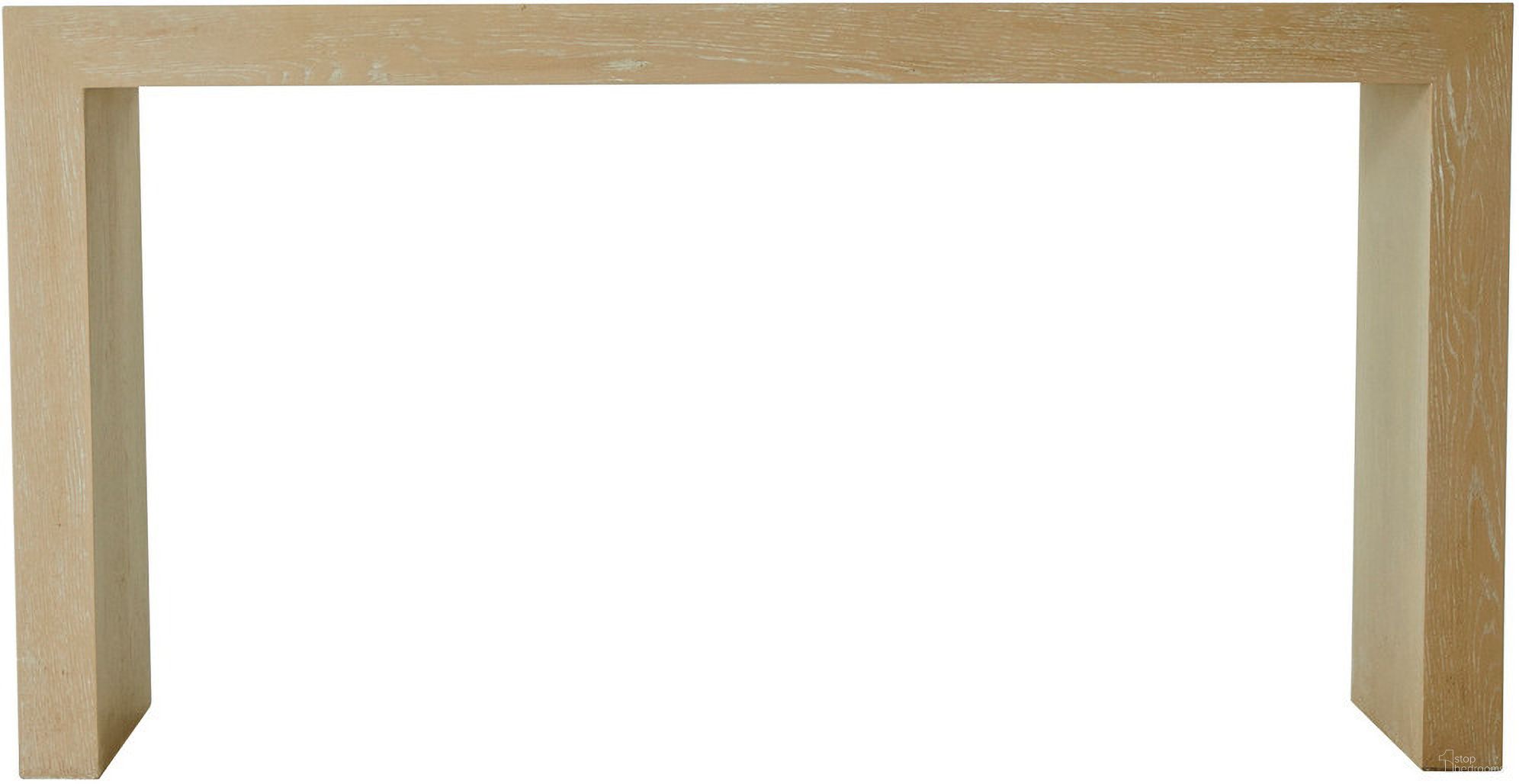 The appearance of Grafton Console Table In Cerused Light Natural designed by Gabby in the transitional interior design. This cerused light natural piece of furniture was selected by 1StopBedrooms from Grafton Collection to add a touch of cosiness and style into your home. Sku: SCH-175235. Material: Oak Veneer.