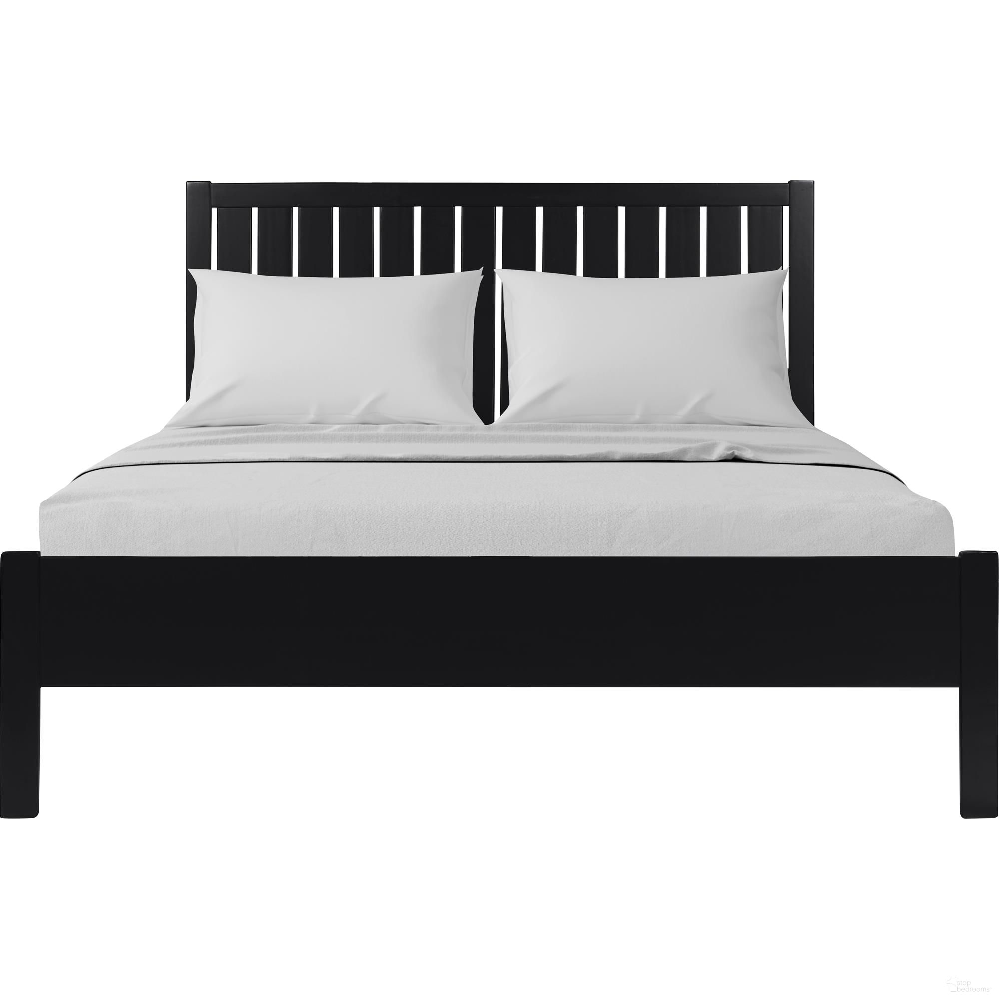 The appearance of Graham Wooden King Platform Bed In Black designed by Camden Isle Furniture in the modern / contemporary interior design. This black piece of furniture was selected by 1StopBedrooms from Graham Collection to add a touch of cosiness and style into your home. Sku: 114133-1;110102. Bed Type: Platform Bed. Material: Wood. Bed Size: King.
