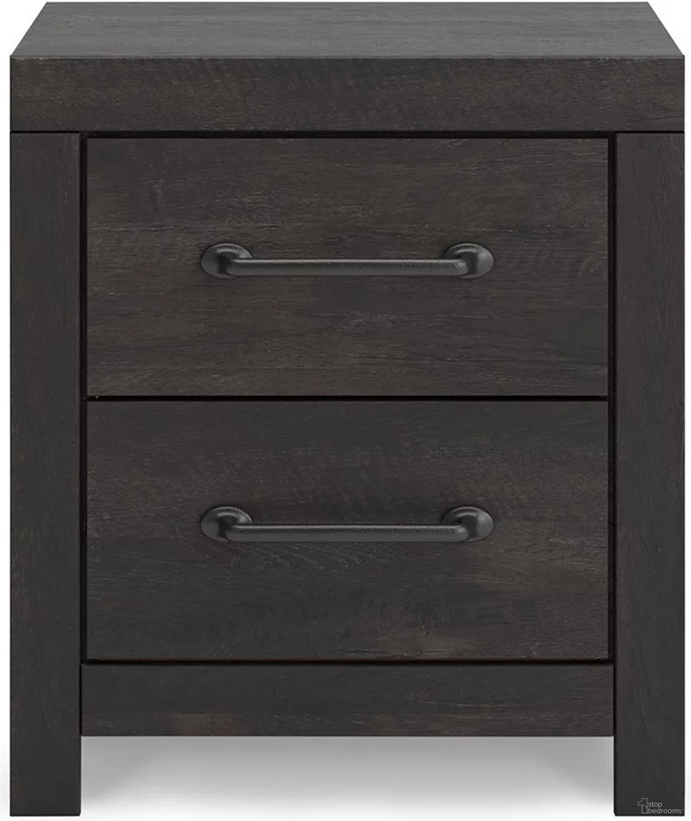 The appearance of Granaport Nightstand In Dark Gray designed by Signature Design by Ashley in the transitional interior design. This dark gray piece of furniture was selected by 1StopBedrooms from Granaport Collection to add a touch of cosiness and style into your home. Sku: NCB2108-92. Material: Wood.