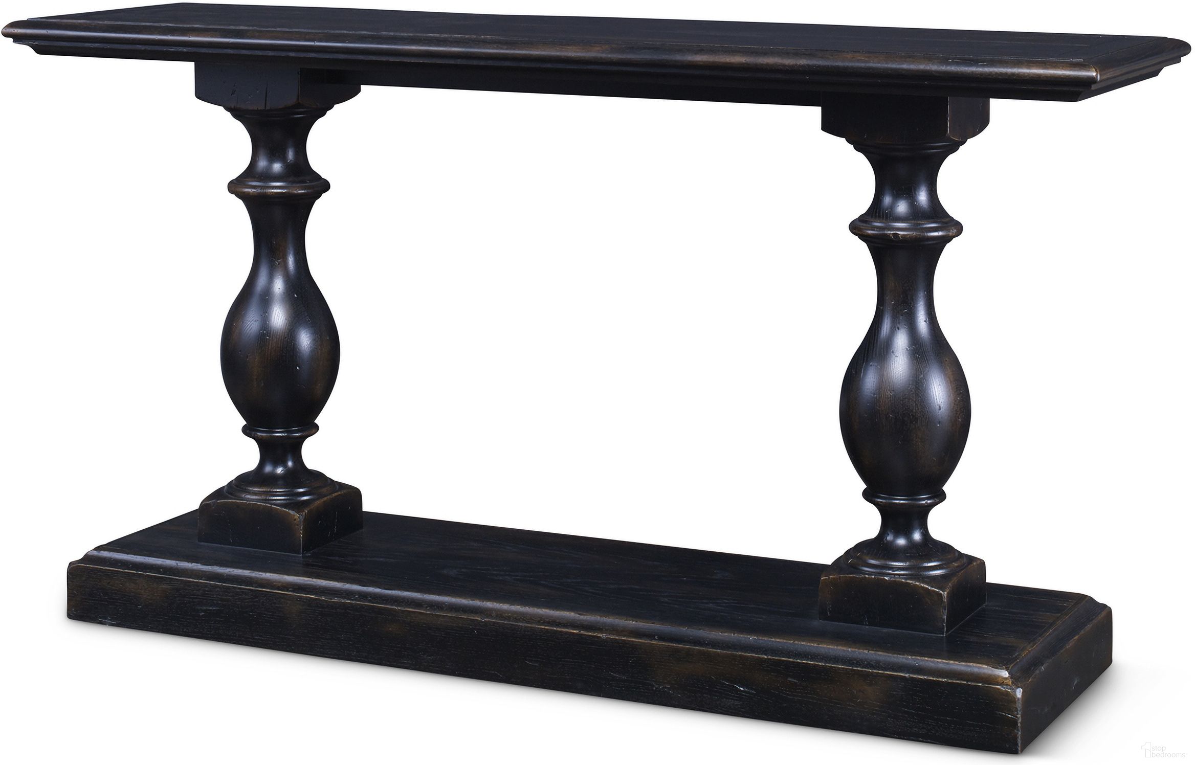 The appearance of Grand Oak Console Table designed by Century Furniture in the modern / contemporary interior design. This oak piece of furniture was selected by 1StopBedrooms from Monarch Collection to add a touch of cosiness and style into your home. Sku: MN5824. Material: Solid Oak.