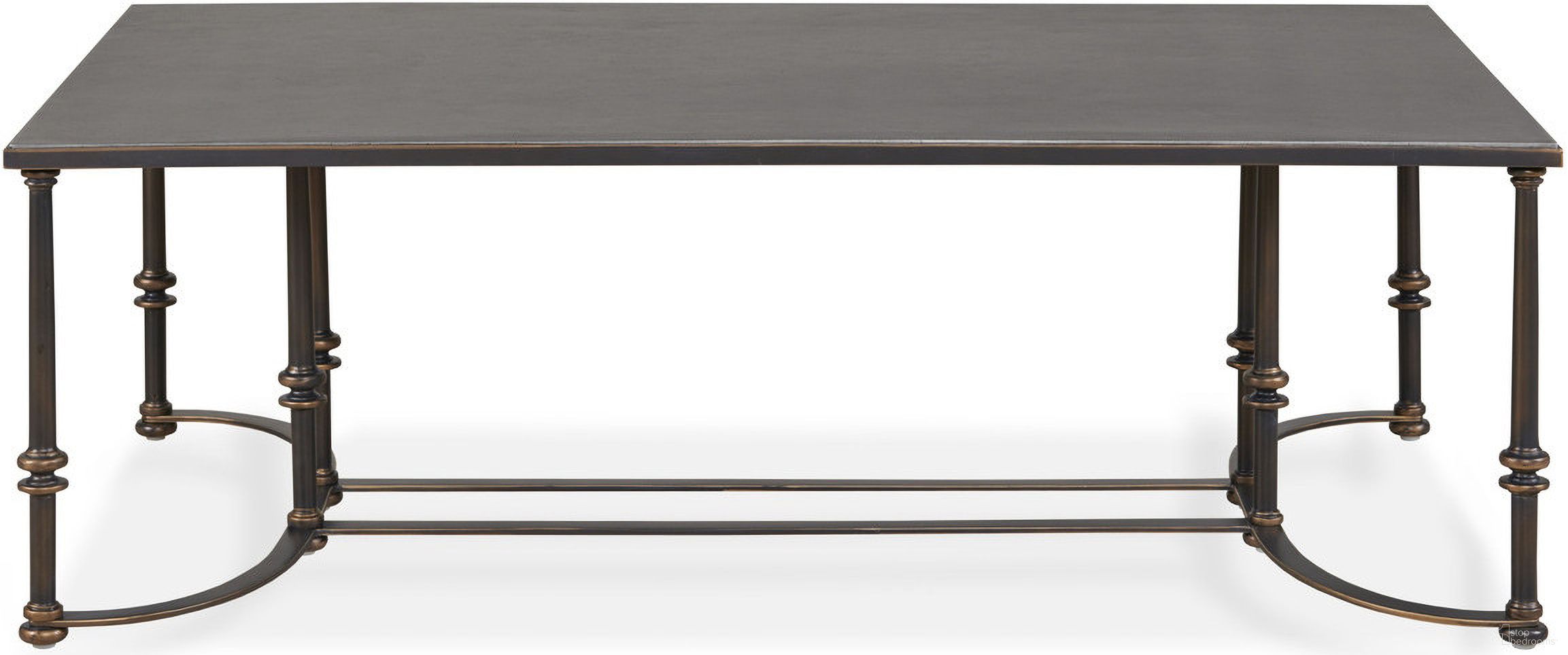 The appearance of Grand Tour Furniture Arezzo Coffee Table In Black designed by Century Furniture in the transitional interior design. This black piece of furniture was selected by 1StopBedrooms from Grand Tour Furniture Collection to add a touch of cosiness and style into your home. Sku: SF6216. Material: Metal.