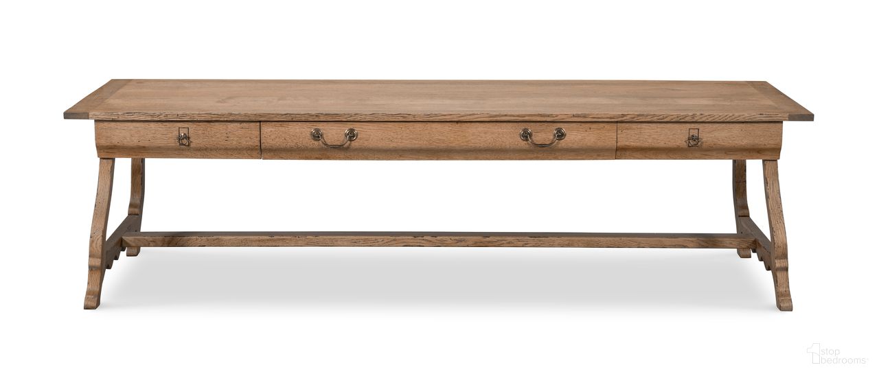 The appearance of Grand Tour Furniture Manning Cocktail Table In Natural designed by Century Furniture in the traditional interior design. This natural piece of furniture was selected by 1StopBedrooms from Grand Tour Furniture Collection to add a touch of cosiness and style into your home. Sku: SF6283. Material: Solid Oak.