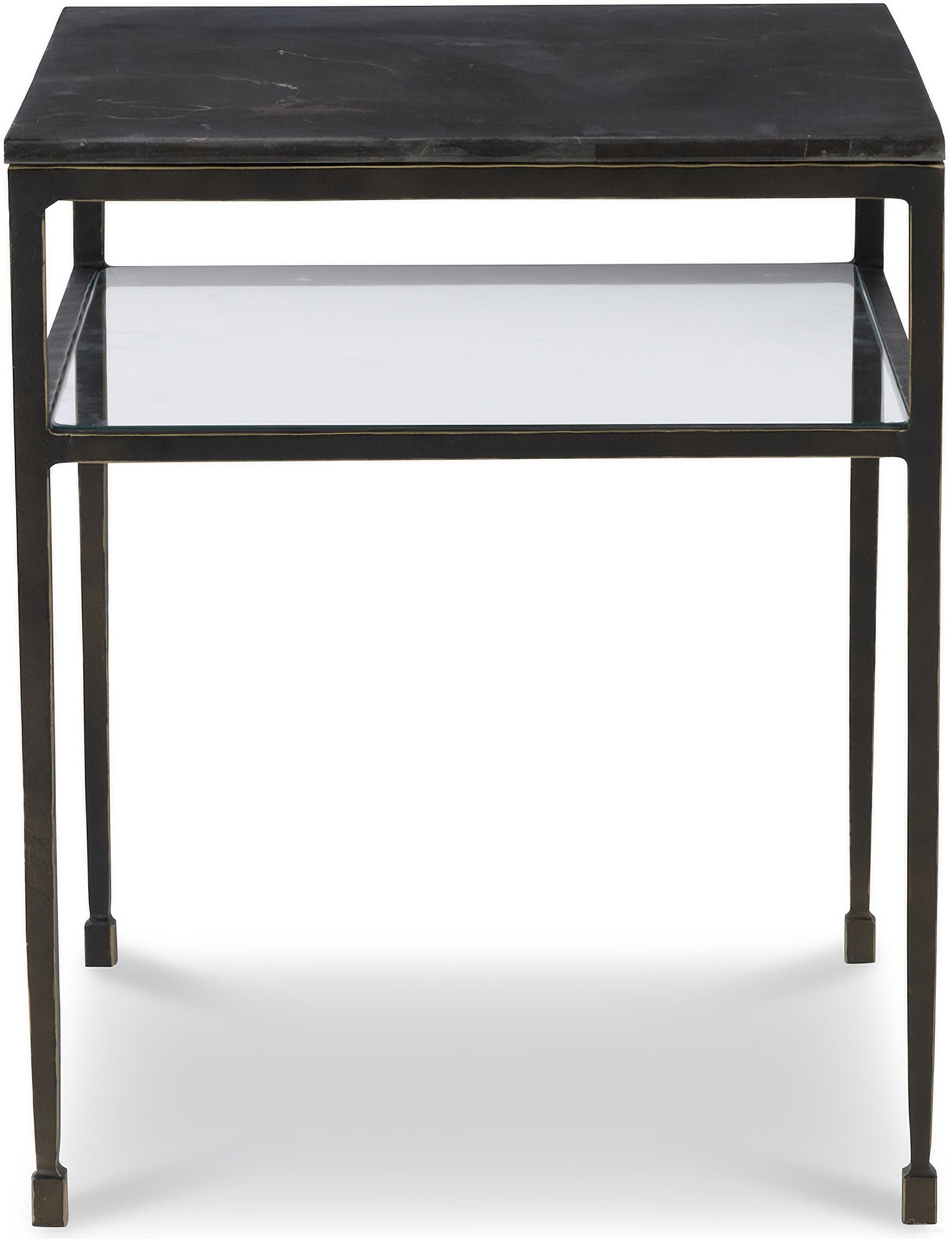 The appearance of Grand Tour Furniture Orvieto Lamp Table In Black designed by Century Furniture in the modern / contemporary interior design. This black piece of furniture  was selected by 1StopBedrooms from Grand Tour Furniture Collection to add a touch of cosiness and style into your home. Sku: SF6244. Material: Stone.