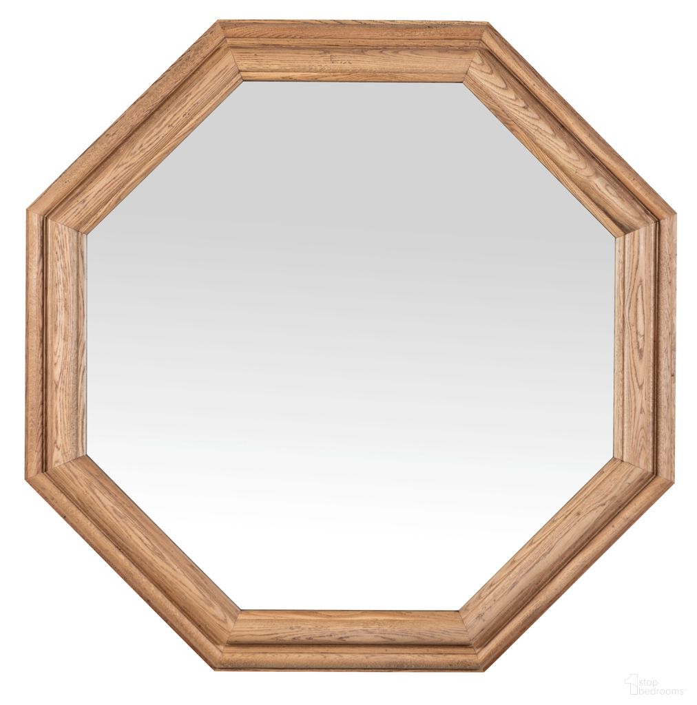 The appearance of Grand Tour Furniture Rowley Octagonal Mirror In Natural designed by Century Furniture in the modern / contemporary interior design. This natural piece of furniture  was selected by 1StopBedrooms from Grand Tour Furniture Collection to add a touch of cosiness and style into your home. Sku: SF6303. Material: Solid Oak.