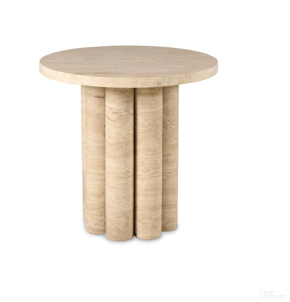 The appearance of Grand Tour Furniture Tivoli Accent Table In Travertine designed by Century Furniture in the modern / contemporary interior design. This travertine piece of furniture was selected by 1StopBedrooms from Grand Tour Furniture Collection to add a touch of cosiness and style into your home. Sku: SF6252. Material: Travertine.