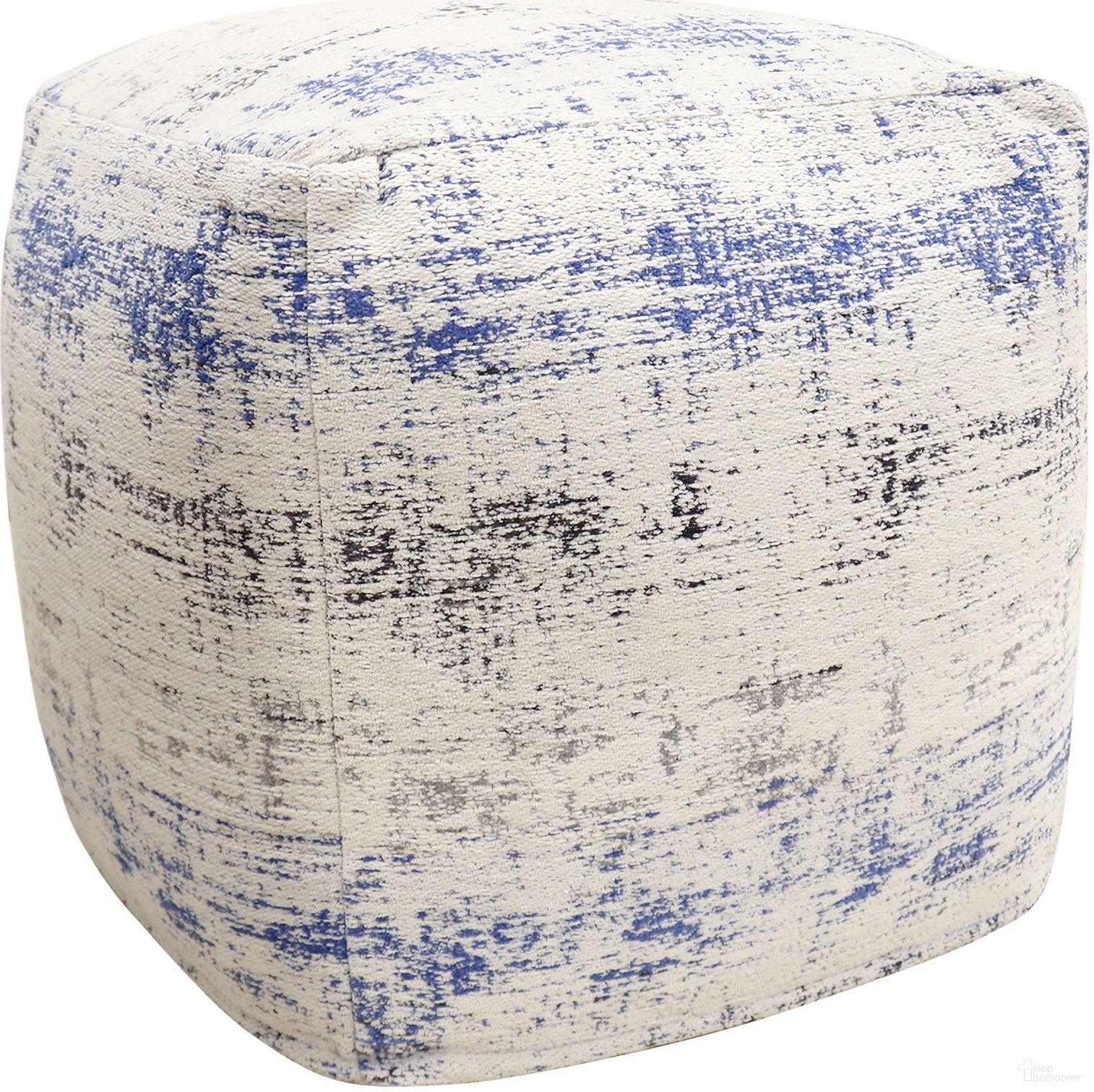 The appearance of Grandcanyon Distressed Cotton Pouf In Ivory and Blue designed by Pasargad Home in the modern / contemporary interior design. This ivory and blue piece of furniture was selected by 1StopBedrooms from Grand Canyon Collection to add a touch of cosiness and style into your home. Sku: PPF-1332-1. Material: Cotton.