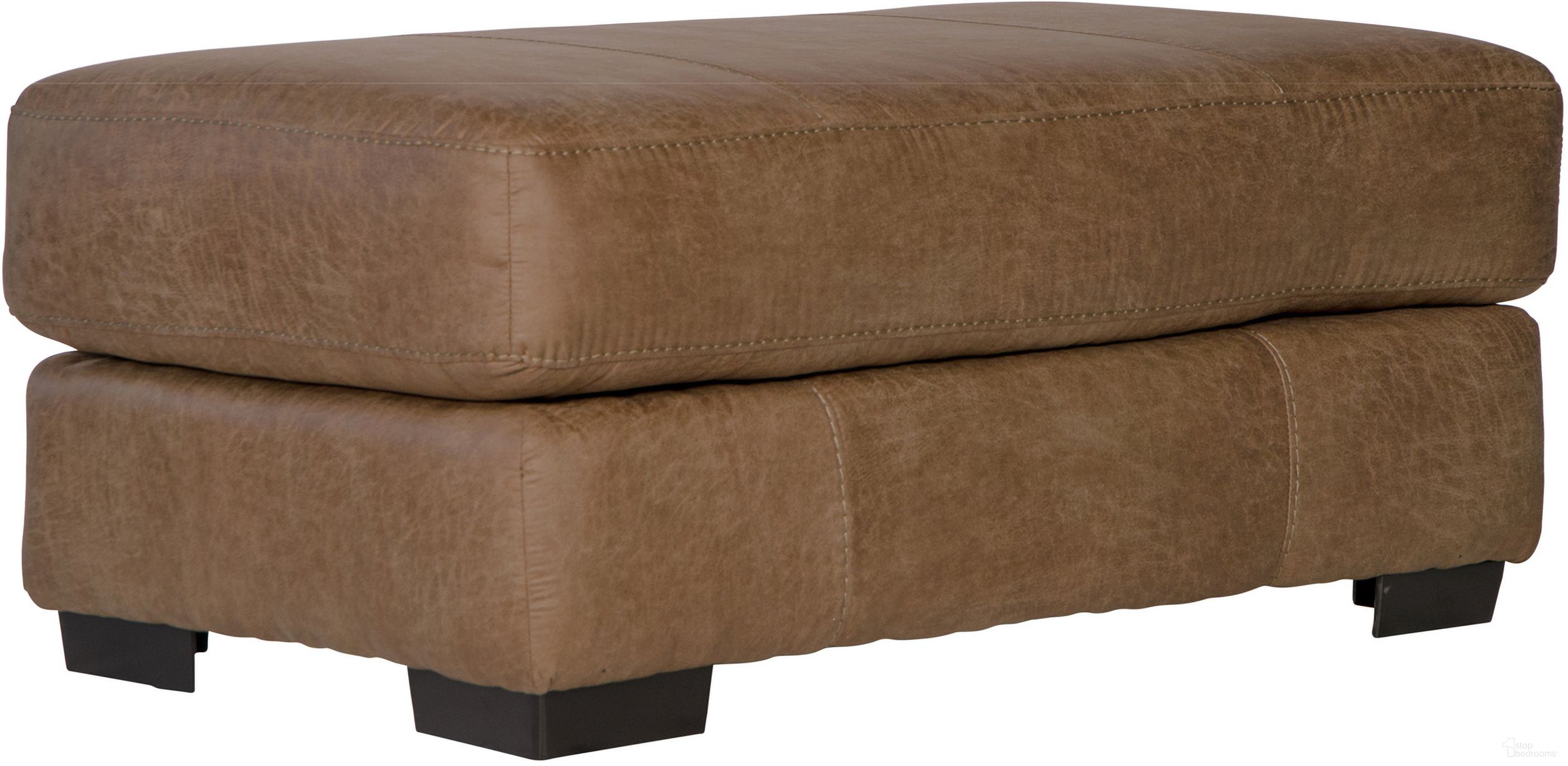The appearance of Grant Silt Ottoman designed by Jackson in the modern / contemporary interior design. This silt piece of furniture  was selected by 1StopBedrooms from Grant Collection to add a touch of cosiness and style into your home. Sku: 445310122749302749. Material: Bonded Leather.