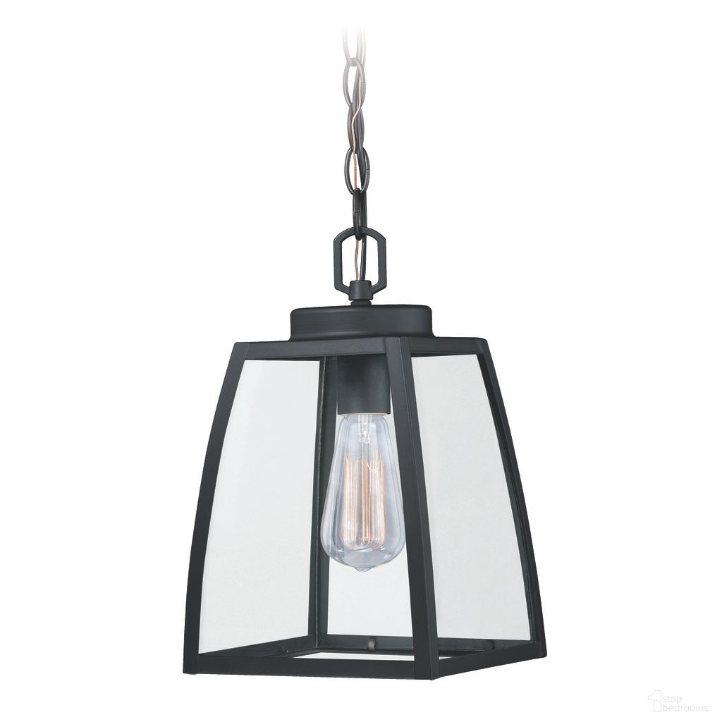 The appearance of Granville 8 Inch Outdoor Pendant In Oil Burnished Bronze designed by Vaxcel in the transitional interior design. This oil burnished bronze piece of furniture  was selected by 1StopBedrooms from Granville Collection to add a touch of cosiness and style into your home. Sku: T0211. Material: Steel.