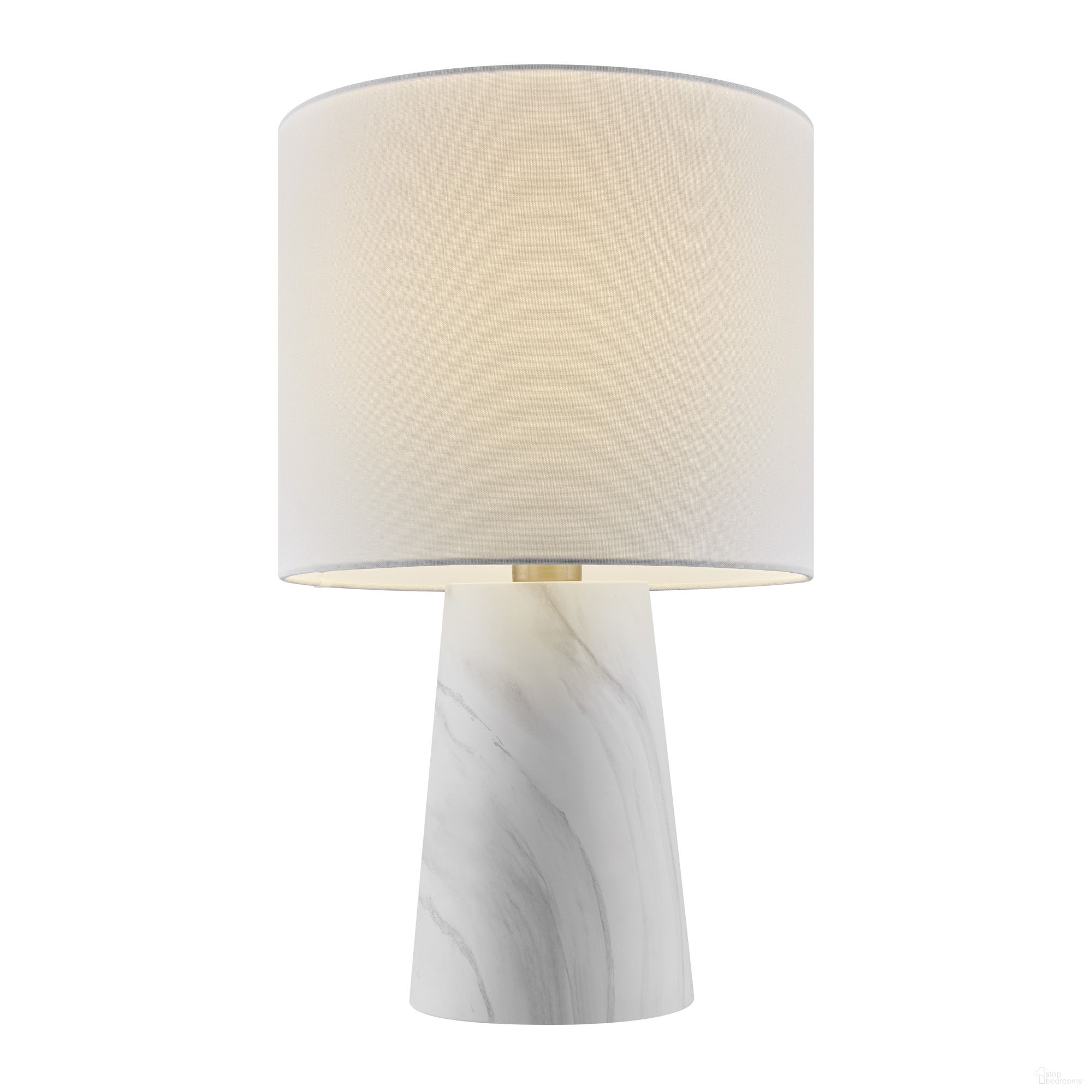 Granville Table Lamp In White