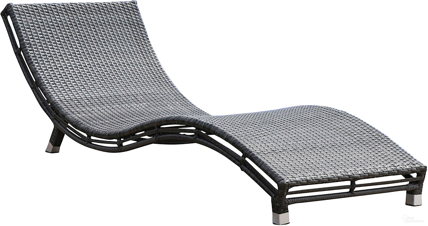 The appearance of Graphite Curve Chaise Lounge In Gray designed by Pelican Reef in the traditional interior design. This gray piece of furniture was selected by 1StopBedrooms from Graphite Collection to add a touch of cosiness and style into your home. Sku: PJO-1601-GRY-CC. Material: Aluminum.