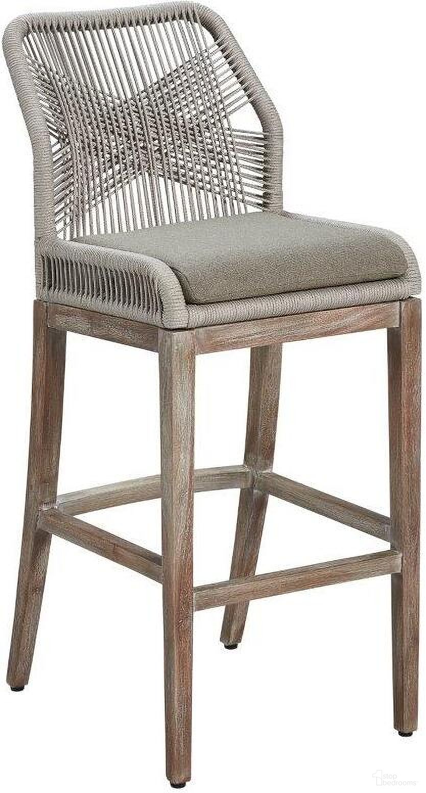 The appearance of Gray Fiddler Counter Stool designed by Furniture Classics in the transitional interior design. This gray piece of furniture was selected by 1StopBedrooms from Fiddler Collection to add a touch of cosiness and style into your home. Sku: 18-48. Material: Wood.