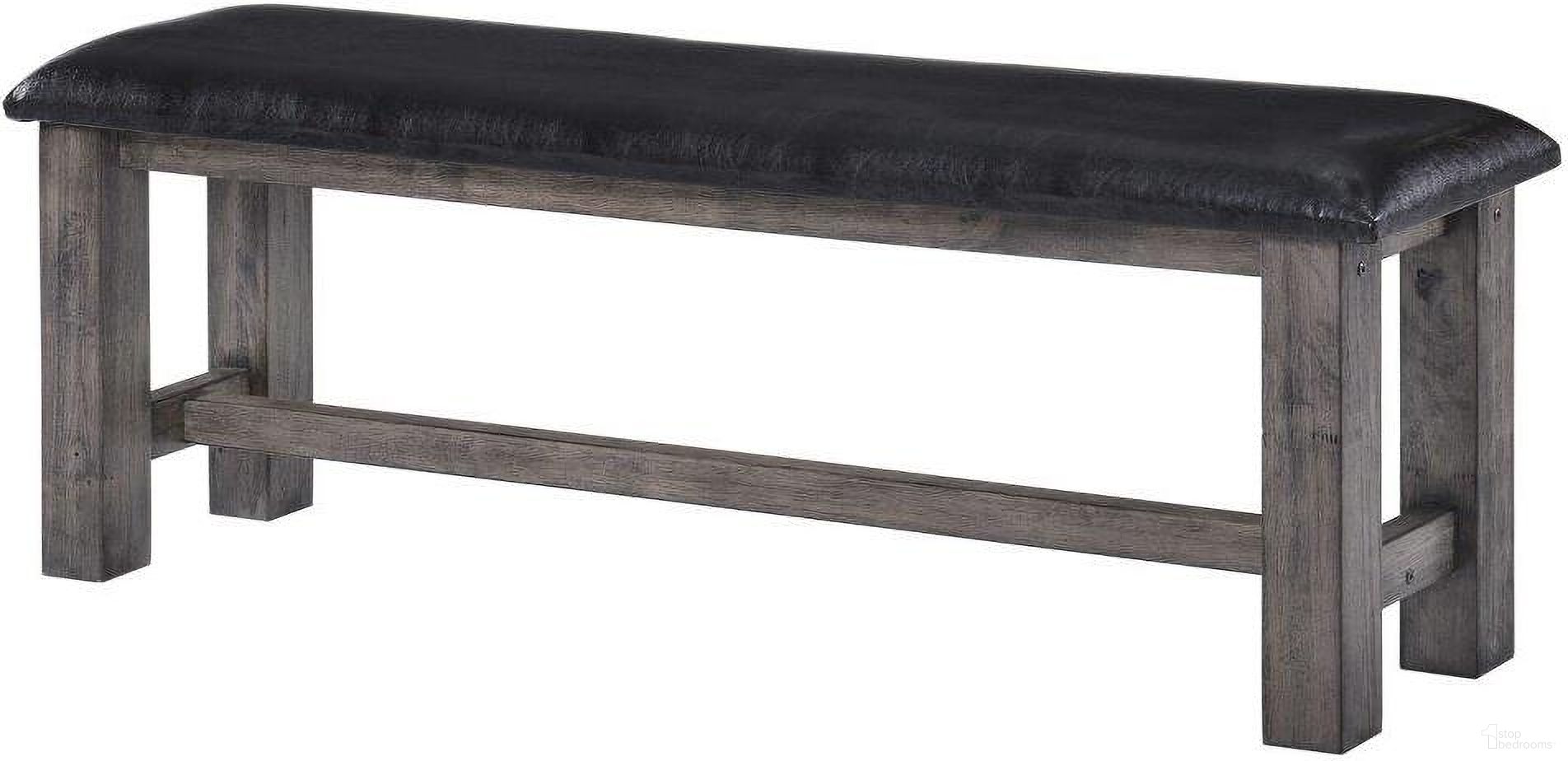 The appearance of Grayson Grey Oak Bench With Padded Seat designed by Picket House in the rustic / southwestern interior design. This gray piece of furniture was selected by 1StopBedrooms from Grayson Collection to add a touch of cosiness and style into your home. Sku: DNH100BN. Material: Rubberwood.