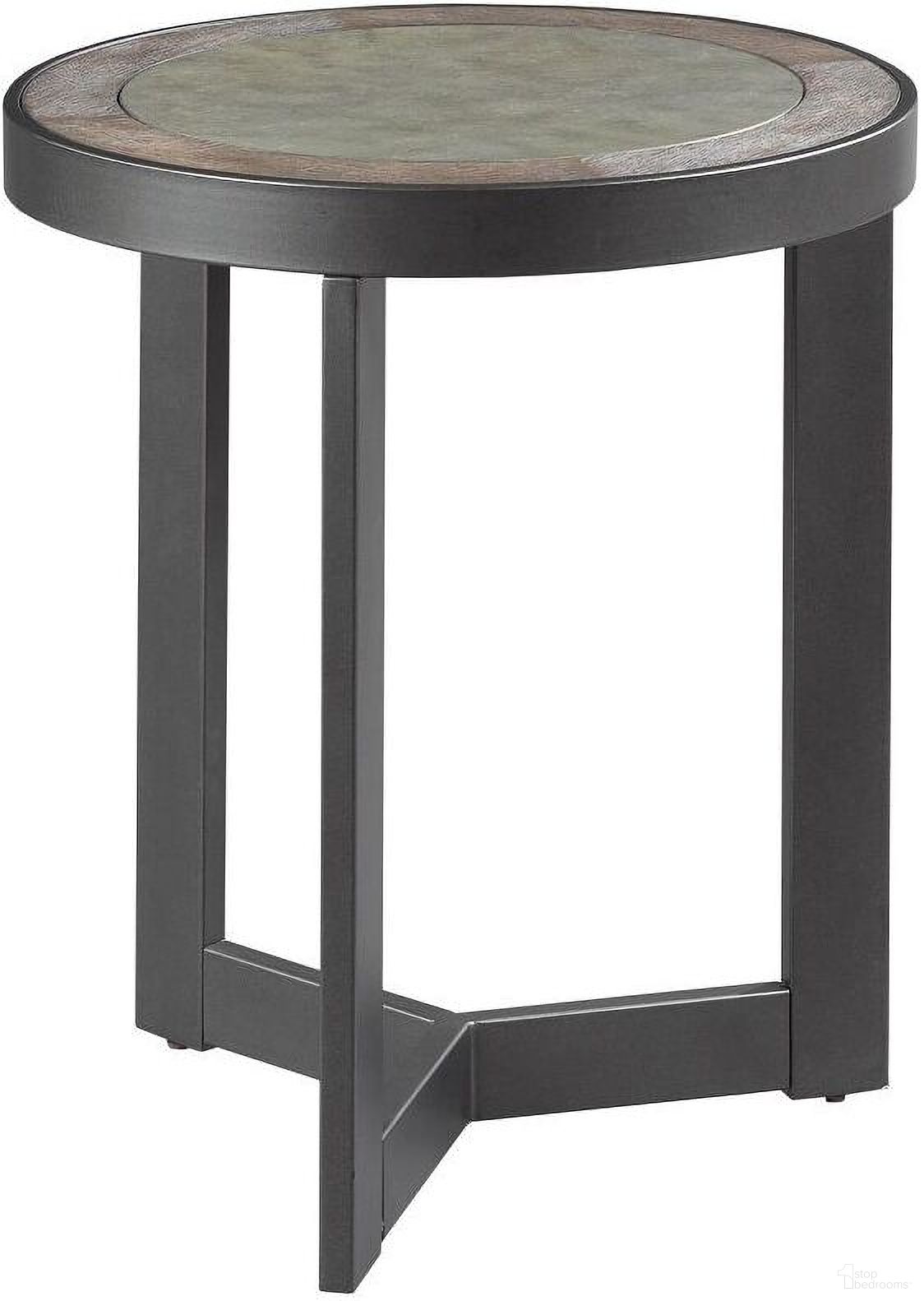 The appearance of Hamilton Round End Table In Rustic Dark Oak designed by Hammary in the rustic / southwestern interior design. This rustic dark oak piece of furniture  was selected by 1StopBedrooms from Hamilton Collection to add a touch of cosiness and style into your home. Sku: 650-917. Material: Wood.