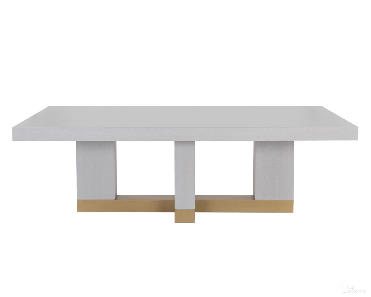 Greco 94.5 Inch Greco Dining Table In Gauntlet Grey