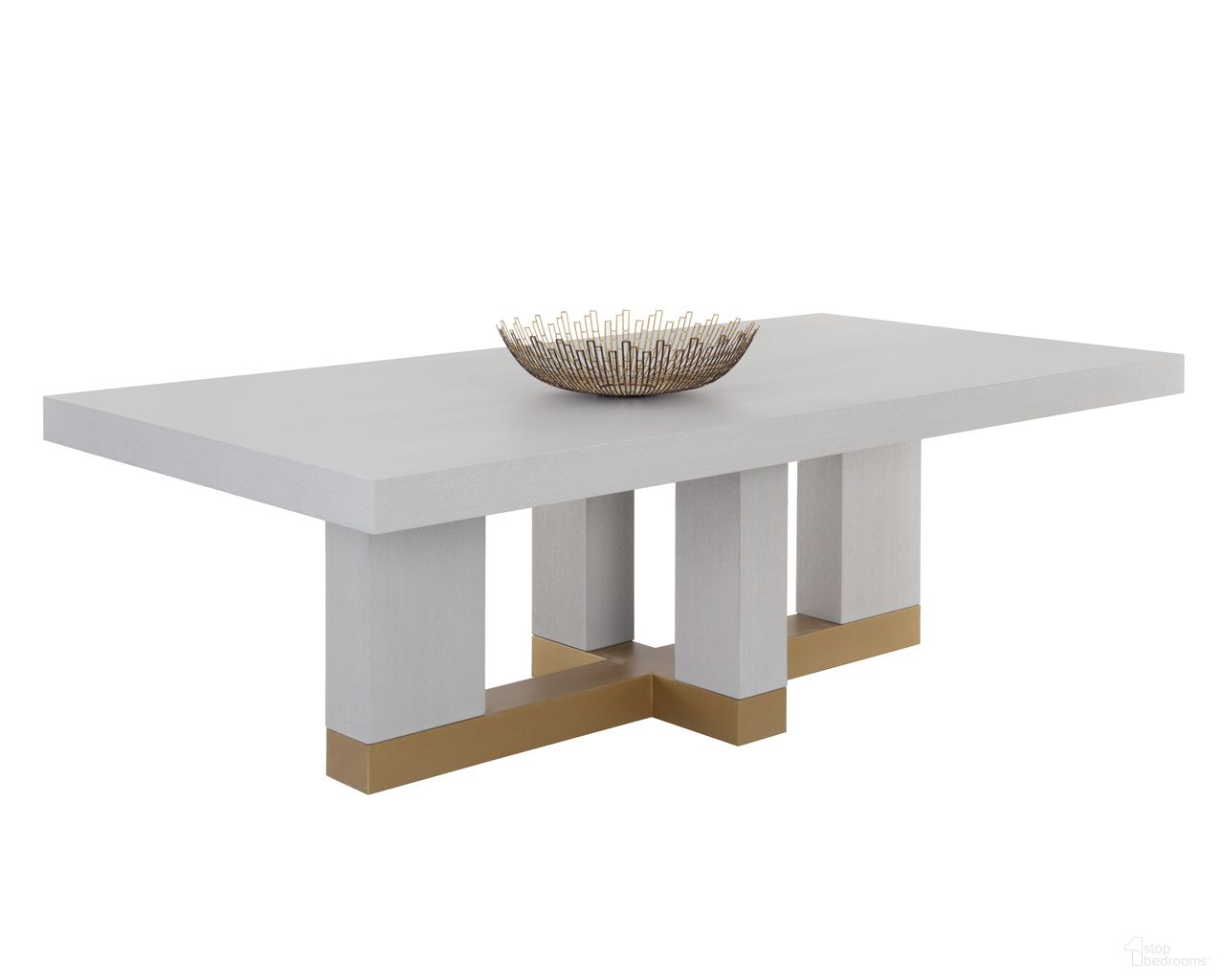 Greco 94.5 Inch Greco Dining Table In Gauntlet Grey