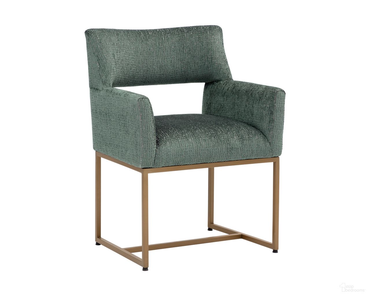 Greco Dining Armchair In Aura Teal