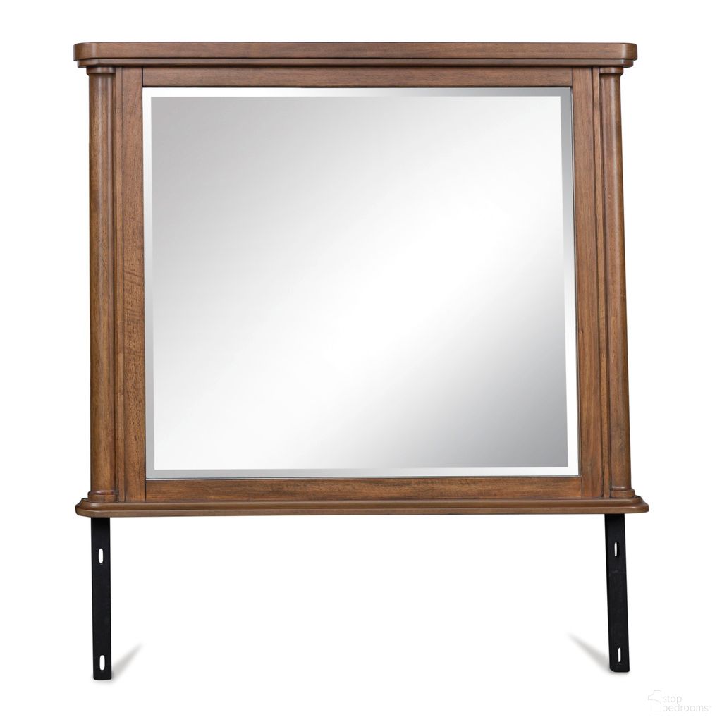 The appearance of Greddinton Bedroom Mirror In Brown designed by Signature Design by Ashley in the traditional interior design. This brown piece of furniture  was selected by 1StopBedrooms from Greddinton Collection to add a touch of cosiness and style into your home. Sku: NCB824-36. Material: Glass.