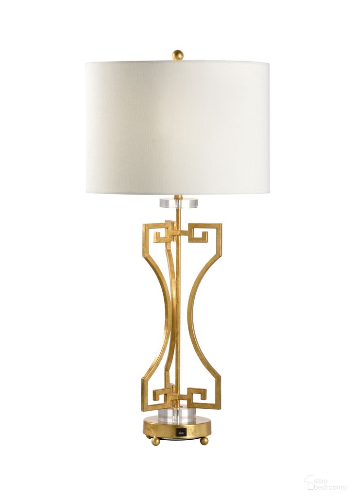 The appearance of Greek Key Gold Lamp In Gold designed by Chelsea House in the modern / contemporary interior design. This gold piece of furniture was selected by 1StopBedrooms from Chelsea House Misc Collection to add a touch of cosiness and style into your home. Sku: 69406. Material: Iron.