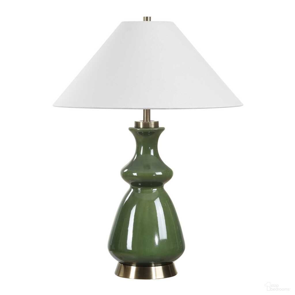 Green Thumb Table Lamp In Green