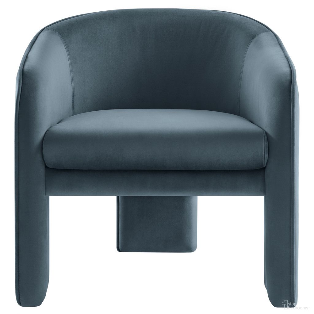 The appearance of Greer Performance Velvet Upholstered Accent Armchair In Cadet Blue designed by Modway in the modern / contemporary interior design. This cadet blue piece of furniture  was selected by 1StopBedrooms from Greer Collection to add a touch of cosiness and style into your home. Sku: EEI-7102-CAB. Material: Velvet.