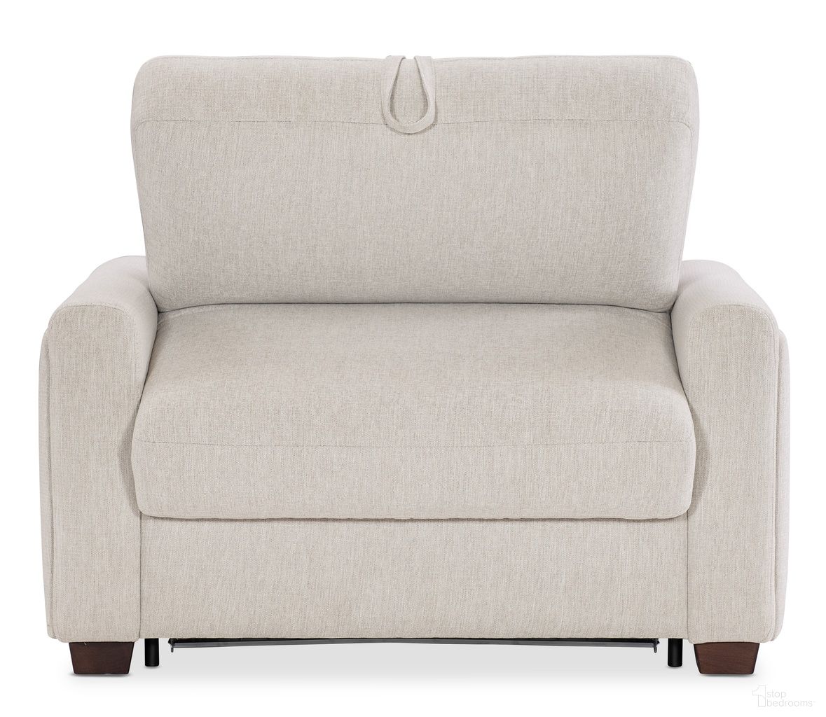 The appearance of Griffin Twin Sleeper Chair In Beige designed by Hooker in the transitional interior design. This beige piece of furniture  was selected by 1StopBedrooms from Griffin Collection to add a touch of cosiness and style into your home. Sku: SS179-TS01-405. Material: Fabric.