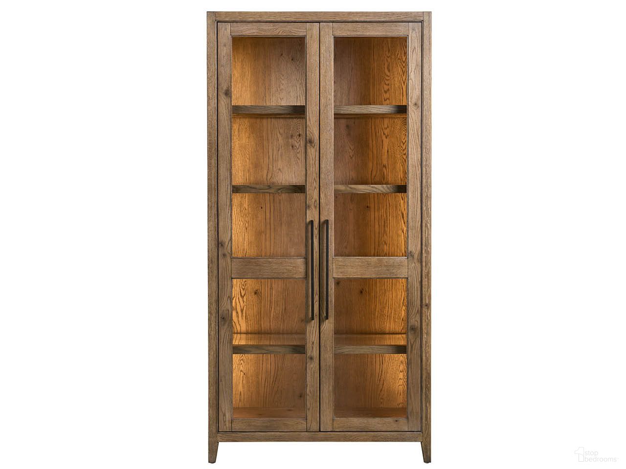 The appearance of Griffith Park Display Cabinet In Sienna designed by Universal in the modern / contemporary interior design. This sienna piece of furniture was selected by 1StopBedrooms from Griffith Park Collection to add a touch of cosiness and style into your home. Sku: U400675. Material: Wood.