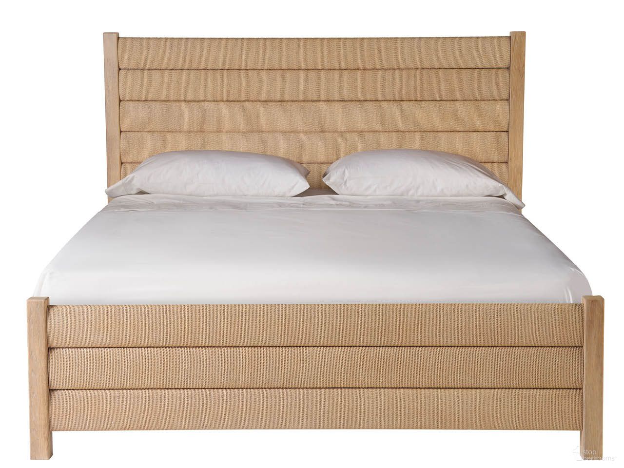 The appearance of Griffith Park Post Bed Queen In Canyon designed by Universal in the modern / contemporary interior design. This canyon piece of furniture  was selected by 1StopBedrooms from Griffith Park Collection to add a touch of cosiness and style into your home. Sku: U400A280B. Bed Type: Panel Bed. Material: Wood. Bed Size: Queen.