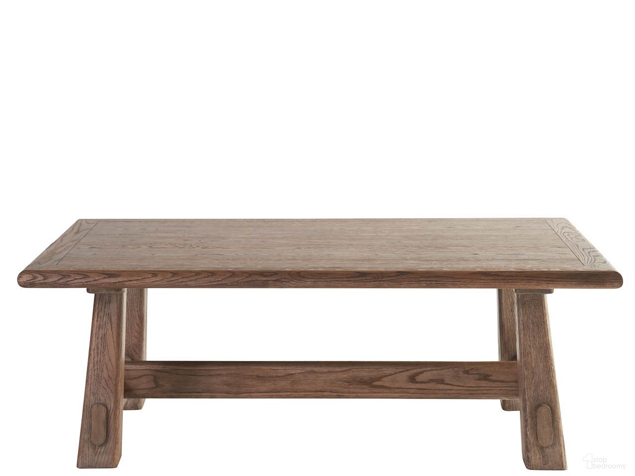 The appearance of Griffith Park Rectangular Cocktail Table In Sienna designed by Universal in the modern / contemporary interior design. This sienna piece of furniture  was selected by 1StopBedrooms from Griffith Park Collection to add a touch of cosiness and style into your home. Sku: U400830. Material: Wood.