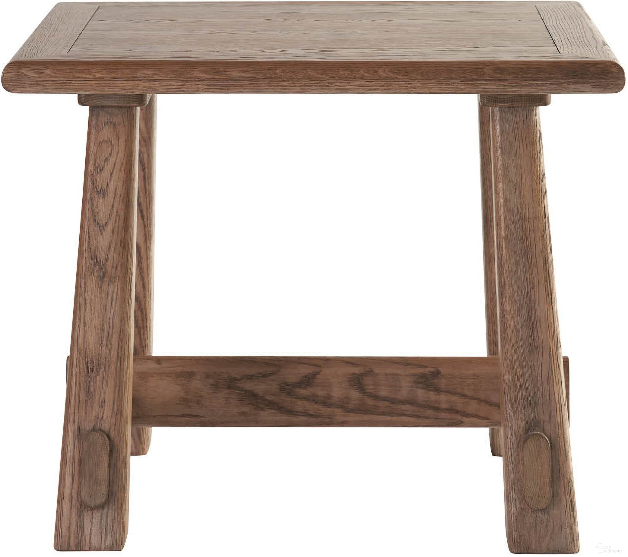 The appearance of Griffith Park Rectangular End Table In Sienna designed by Universal in the modern / contemporary interior design. This sienna piece of furniture  was selected by 1StopBedrooms from Griffith Park Collection to add a touch of cosiness and style into your home. Sku: U400808. Material: Wood.