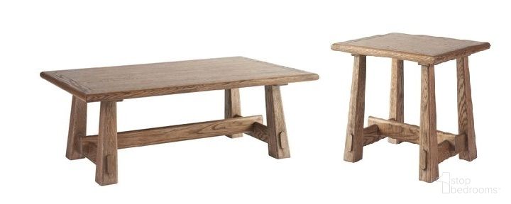 The appearance of Griffith Park Rectangular Occasional Table Set In Sienna designed by Universal in the modern / contemporary interior design. This sienna piece of furniture was selected by 1StopBedrooms from Griffith Park Collection to add a touch of cosiness and style into your home. Sku: U400830;U400808. Material: Wood.