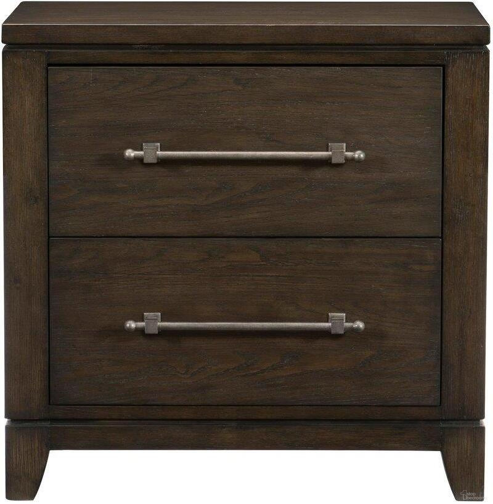 Griggs Dark Brown Nightstand by Homelegance | 1StopBedrooms
