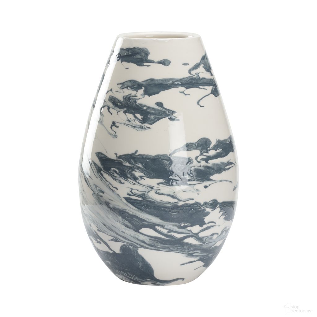 Grigio Vase In Gray and Cream