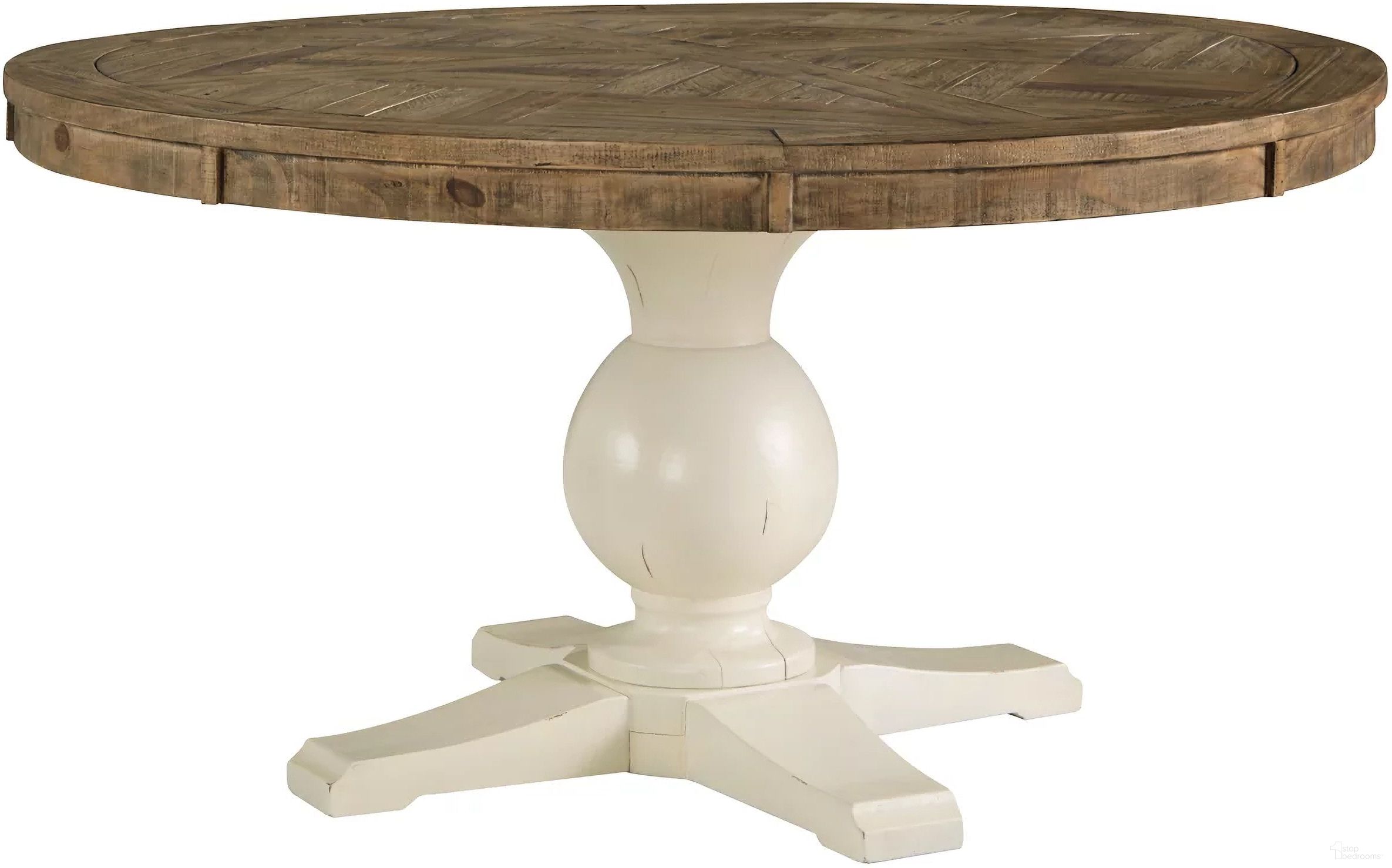 Grindleburg Light Brown Round Dining Room Set by Ashley Furniture