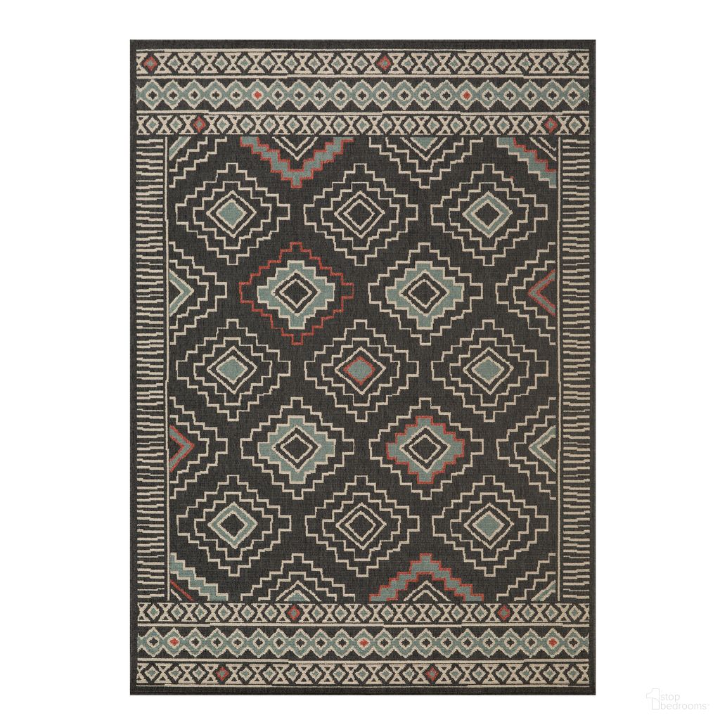 The appearance of Grone Tribal Power-Loomed Indoor/Outdoor Area Rug In Black and Ivory designed by Rajani Home in the rustic / southwestern interior design. This black/ivory piece of furniture was selected by 1StopBedrooms from Vener Collection to add a touch of cosiness and style into your home. Sku: 3C204459G03048. Material: Polypropylene.