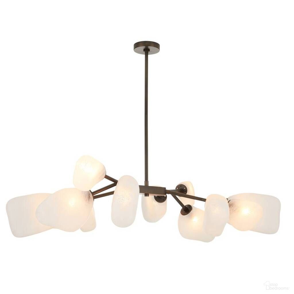 The appearance of Grozny Chandelier In Swirl designed by Arteriors in the modern / contemporary interior design. This swirl piece of furniture was selected by 1StopBedrooms from Grozny Collection to add a touch of cosiness and style into your home. Sku: DLC34. Material: Glass.