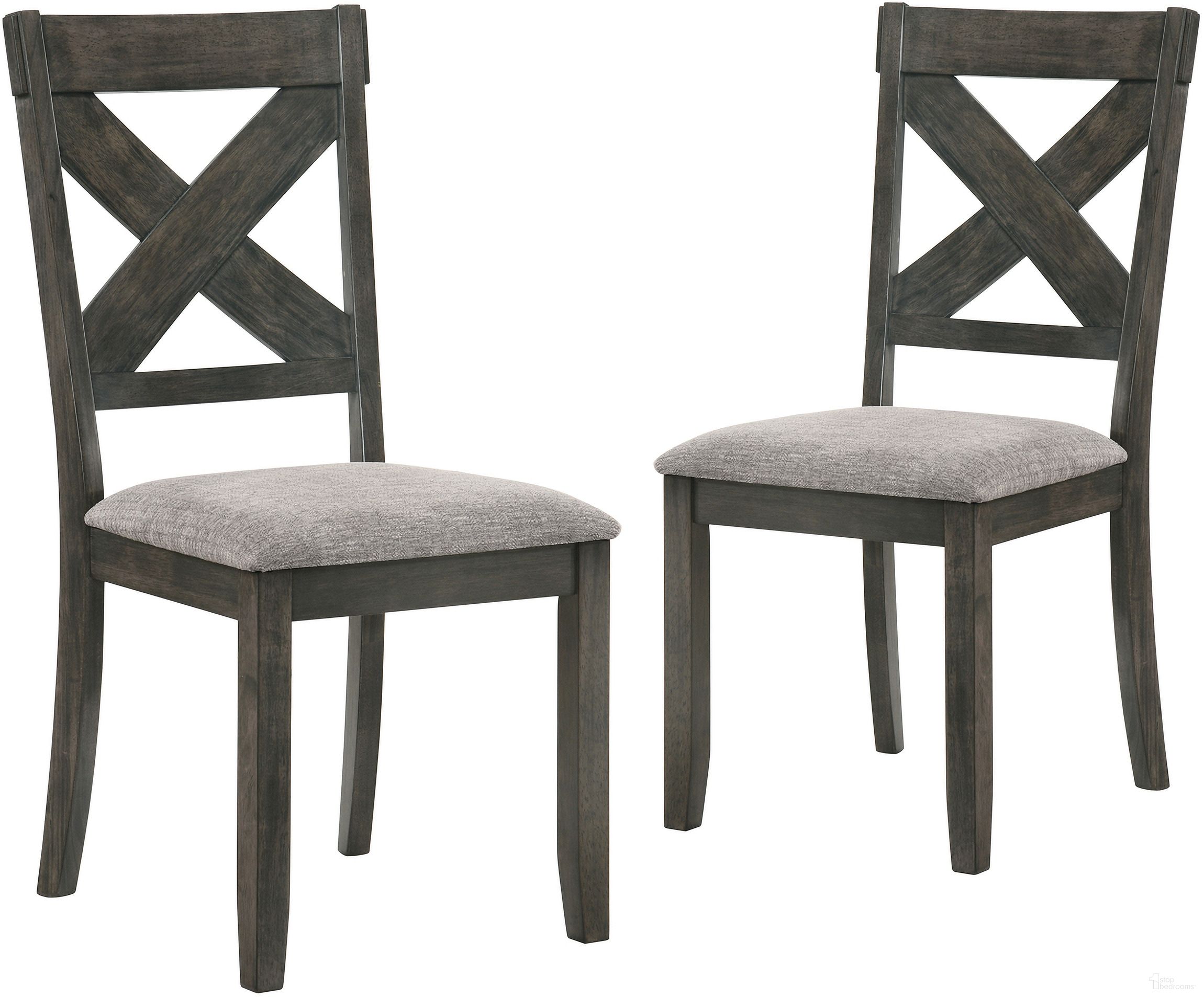 The appearance of Gulliver Rustic Brown Side Chair Set Of 2 designed by New Classic in the transitional interior design. This brown piece of furniture was selected by 1StopBedrooms from Gulliver Collection to add a touch of cosiness and style into your home. Sku: D1902-20. Material: Solid Wood. Chair Type: Side Chair.