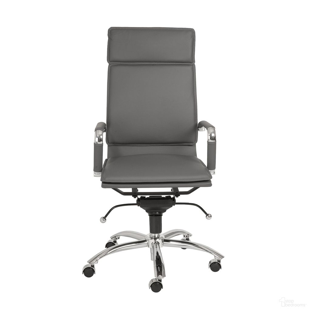 Gunar Pro High Back Office Chair In Gray