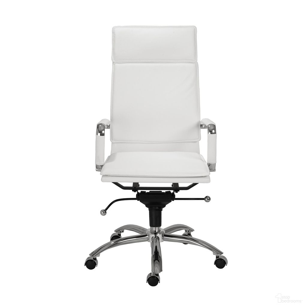 Gunar Pro High Back Office Chair In White
