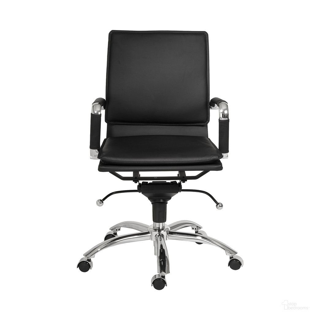 Gunar Pro Low Back Office Chair In Black