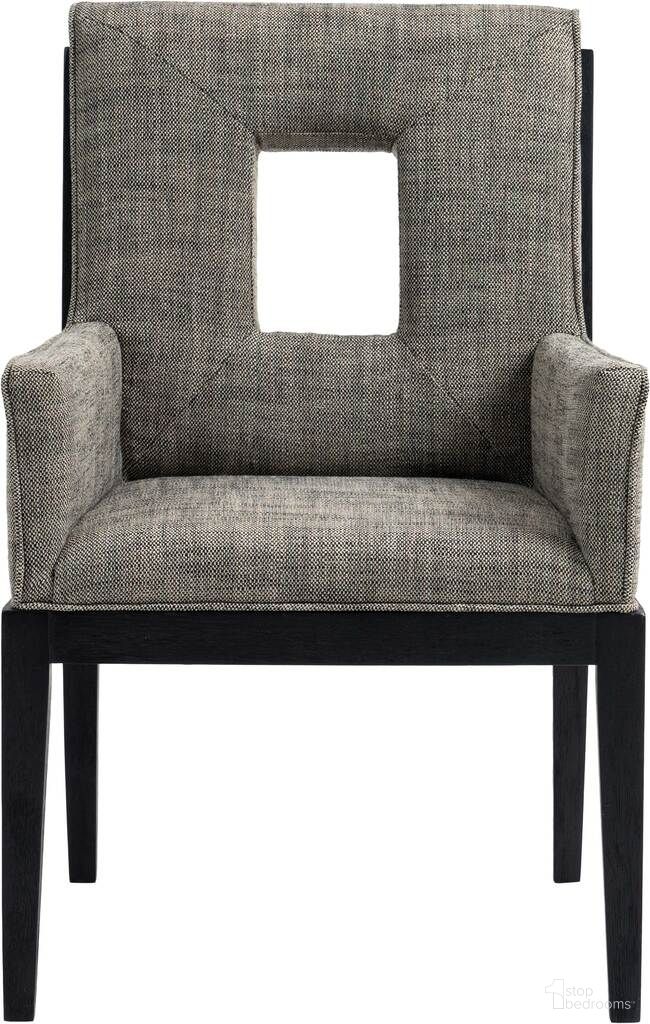 The appearance of Gwendolyn Linen Textured Fabric Dining Arm Chair In Grey and Natural designed by Meridian in the transitional interior design. This grey and natural piece of furniture was selected by 1StopBedrooms from Gwendolyn Collection to add a touch of cosiness and style into your home. Sku: 11047Grey-AC. Material: Linen. Chair Type: Arm Chair.