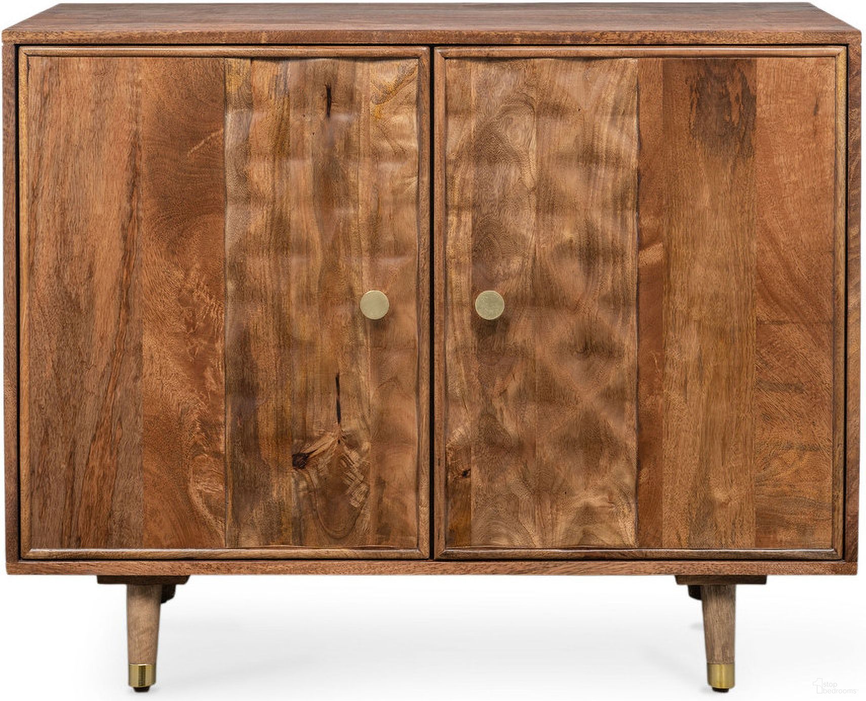 The appearance of Hadley 37 Inch Wide Wood Accent Cabinet In Brown designed by Gild Design House in the modern / contemporary interior design. This brown piece of furniture was selected by 1StopBedrooms from Hadley Collection to add a touch of cosiness and style into your home. Sku: 0F-00IGA. Material: Mango Wood.