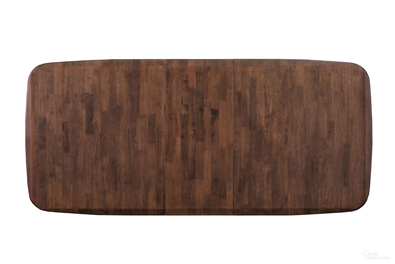 The appearance of Hadsten 78 Inch Dining Table In Rich Walnut designed by Furniture of America in the transitional interior design. This rich walnut piece of furniture  was selected by 1StopBedrooms from Hadsten Collection to add a touch of cosiness and style into your home. Sku: FM30004WN-T-78. Table Base Style: Trestle. Table Top Shape: Rectangular. Size: 35" x 63". Material: Solid Rubberwood.