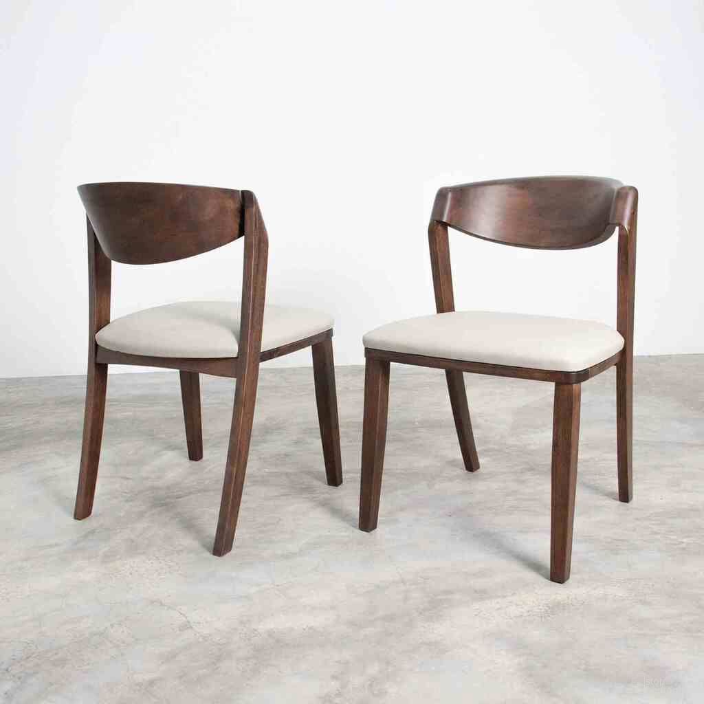 The appearance of Hadsten Side Chair Set of 2 In Rich Walnut designed by Furniture of America in the transitional interior design. This rich walnut piece of furniture was selected by 1StopBedrooms from Hadsten Collection to add a touch of cosiness and style into your home. Sku: FM30004WN-SC-2PK. Material: Fabric. Chair Type: Side Chair.