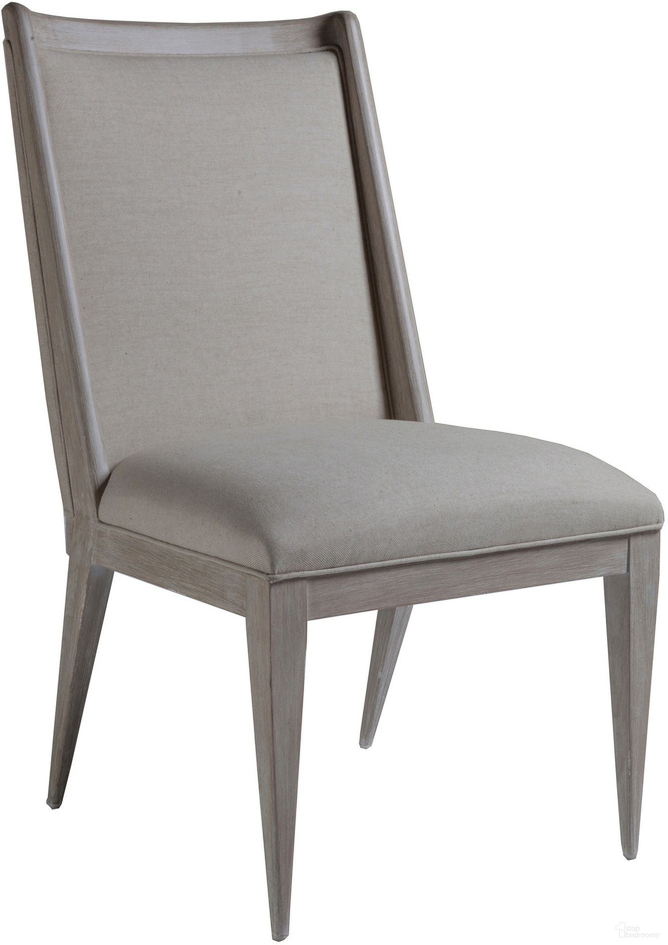 The appearance of Cohesion Program Haiku Upholstered Side Chair In Bianco designed by Artistica Home in the transitional interior design. This bianco piece of furniture was selected by 1StopBedrooms from Cohesion Program Collection to add a touch of cosiness and style into your home. Sku: 2057-880-40-01. Material: Wood. Chair Type: Side Chair.