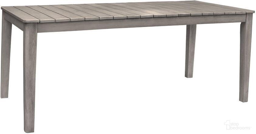 The appearance of Haiti Patio Outdoor Dining Table in Grey Acacia Wood designed by Armen Living in the modern / contemporary interior design. This grey piece of furniture was selected by 1StopBedrooms from Haiti Collection to add a touch of cosiness and style into your home. Sku: LCHIDIGR. Material: Wood.