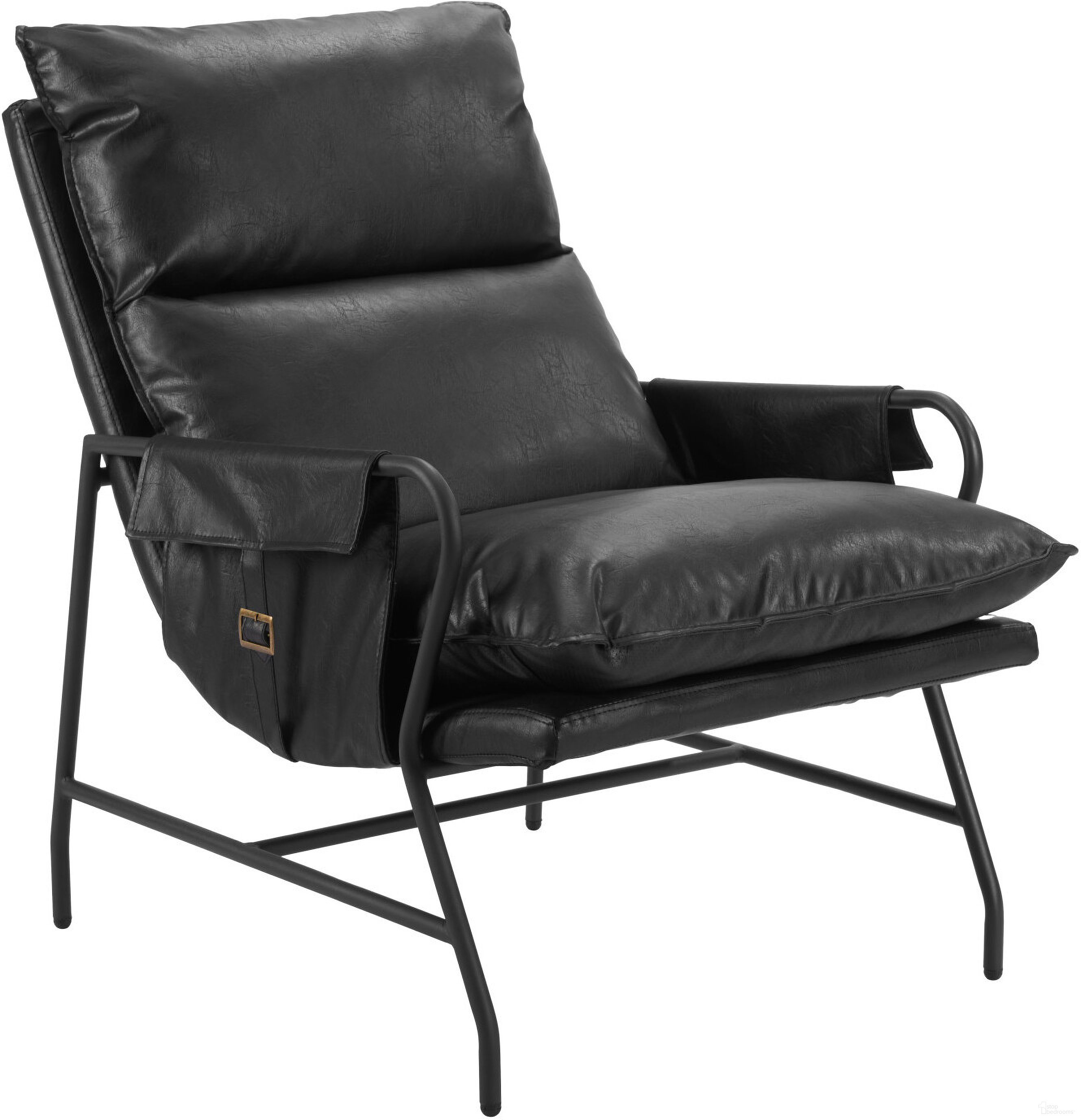 Halaus Accent Chair In Black