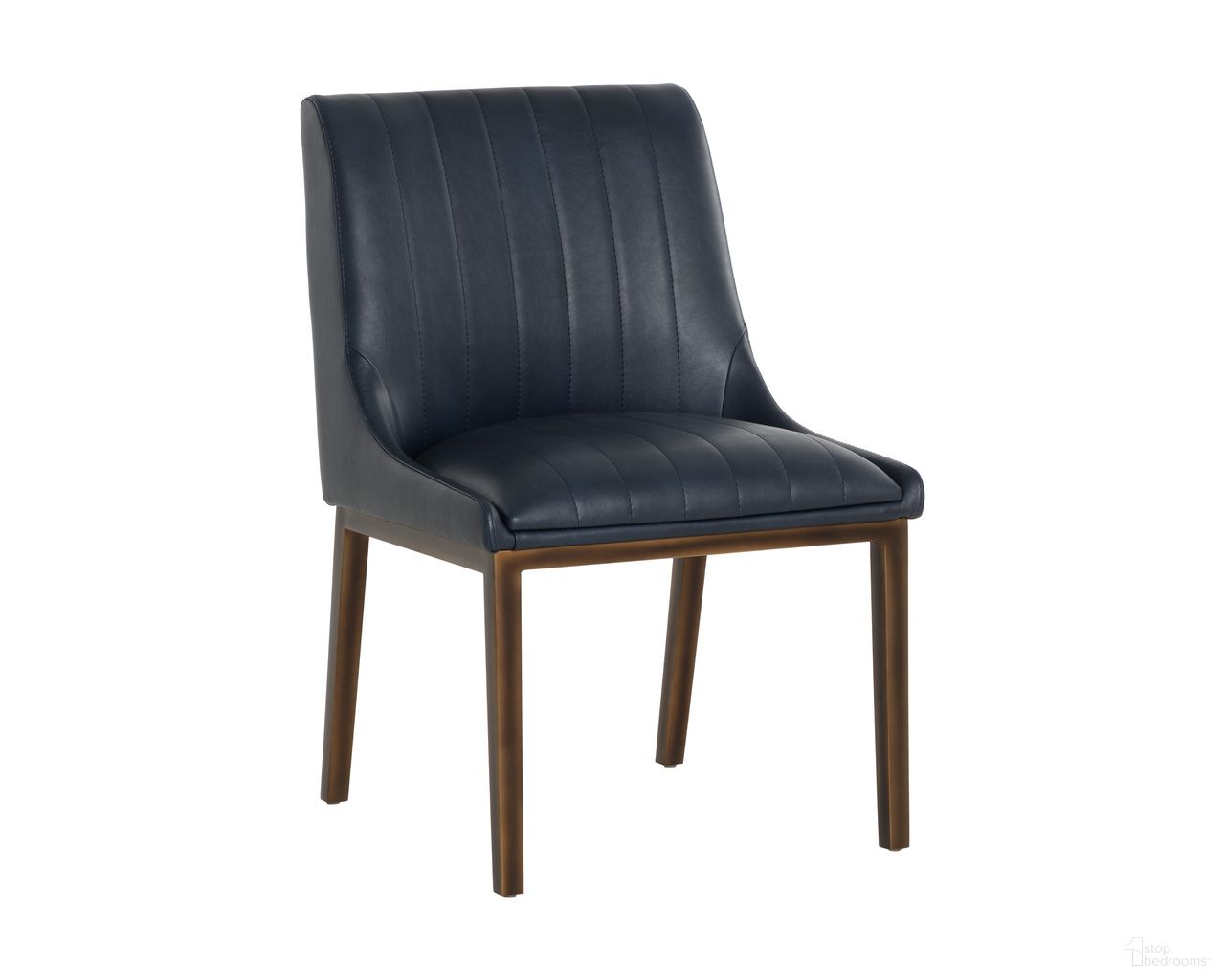 Halden Dining Chair Set of 2 In Bravo Admiral