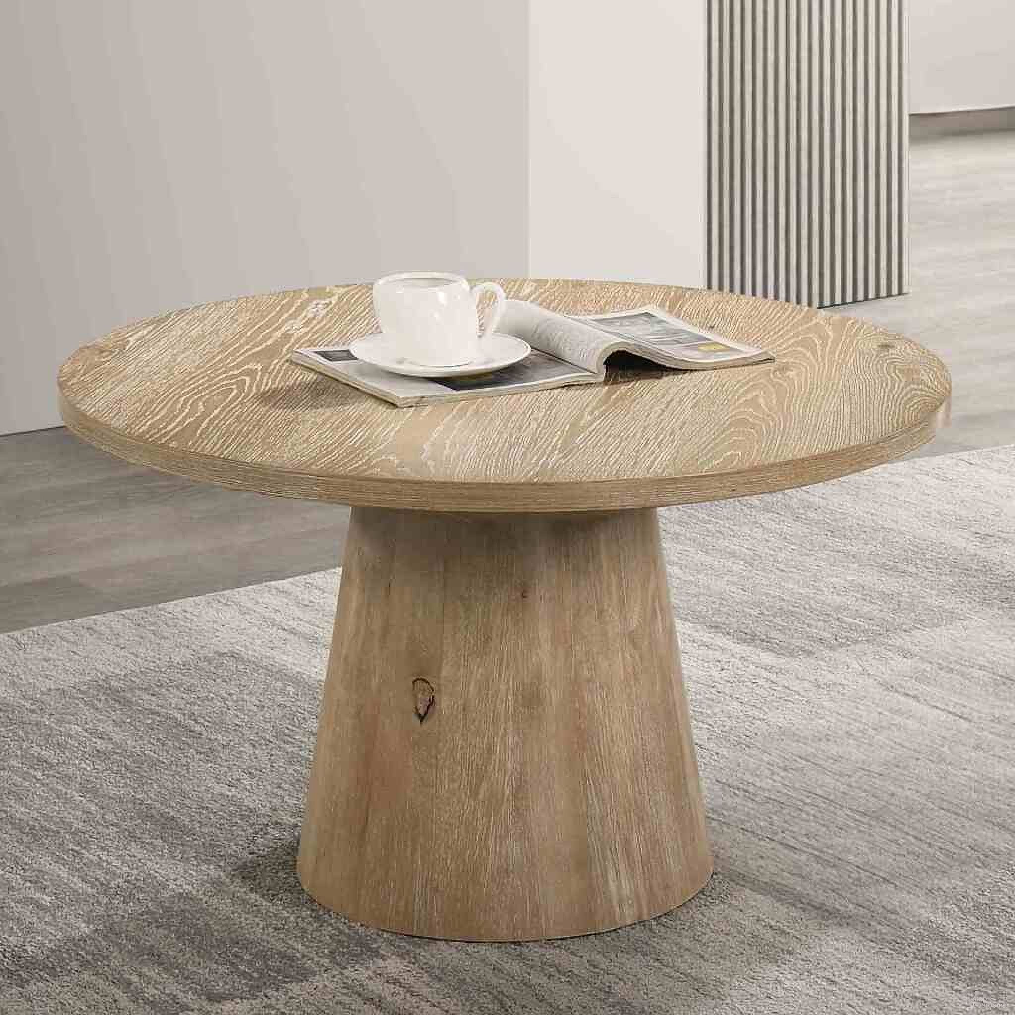The appearance of Halewood Cocktail Table In Oak designed by Furniture of America in the modern / contemporary interior design. This oak piece of furniture  was selected by 1StopBedrooms from Halewood Collection to add a touch of cosiness and style into your home. Sku: FM4222NT-C-1;FM4222NT-C-2. Material: Rubberwood.