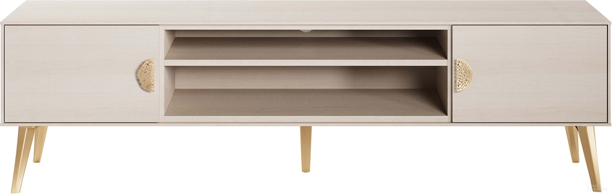 Haley 70.9 Inch Tv Stand In White
