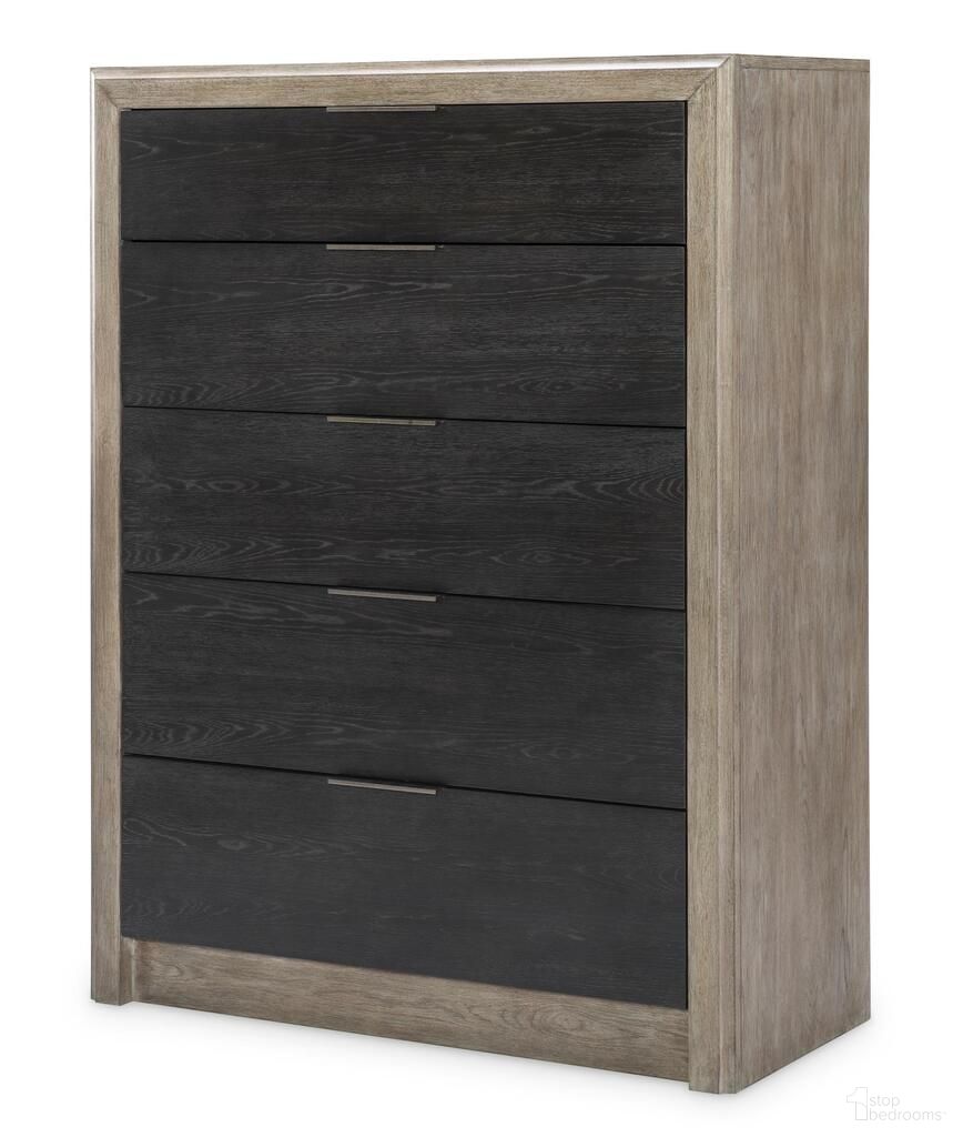 The appearance of Halifax 5 Drawer Chest In Flax and Java designed by Legacy Classic in the modern / contemporary interior design. This flax and java piece of furniture was selected by 1StopBedrooms from Halifax Collection to add a touch of cosiness and style into your home. Sku: 2400-2200. Material: Oak.